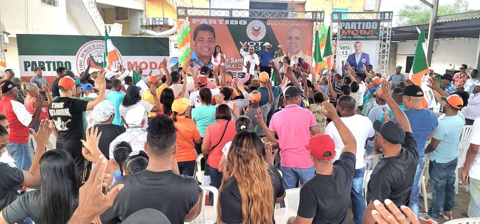 El Partido MODA proclama a Junior Santos como candidato a alcalde