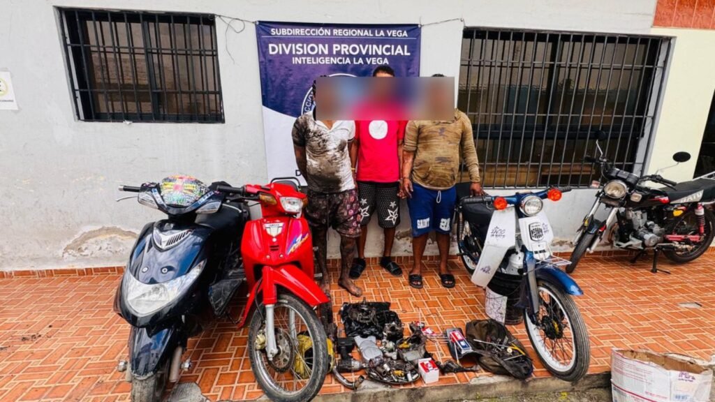 Policía Nacional realizan múltiples apresamientos durante en La Vega