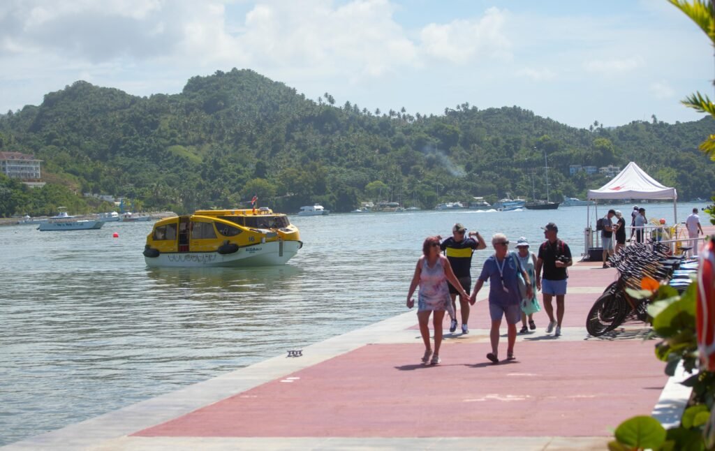 Vicepresidenta Raquel Peña inaugura primera etapa del puerto Samaná Bayport junto a Turismo y Apordom